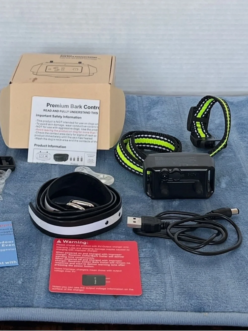Smart Brand: Dog Bark Control Collar - NEW Open Box